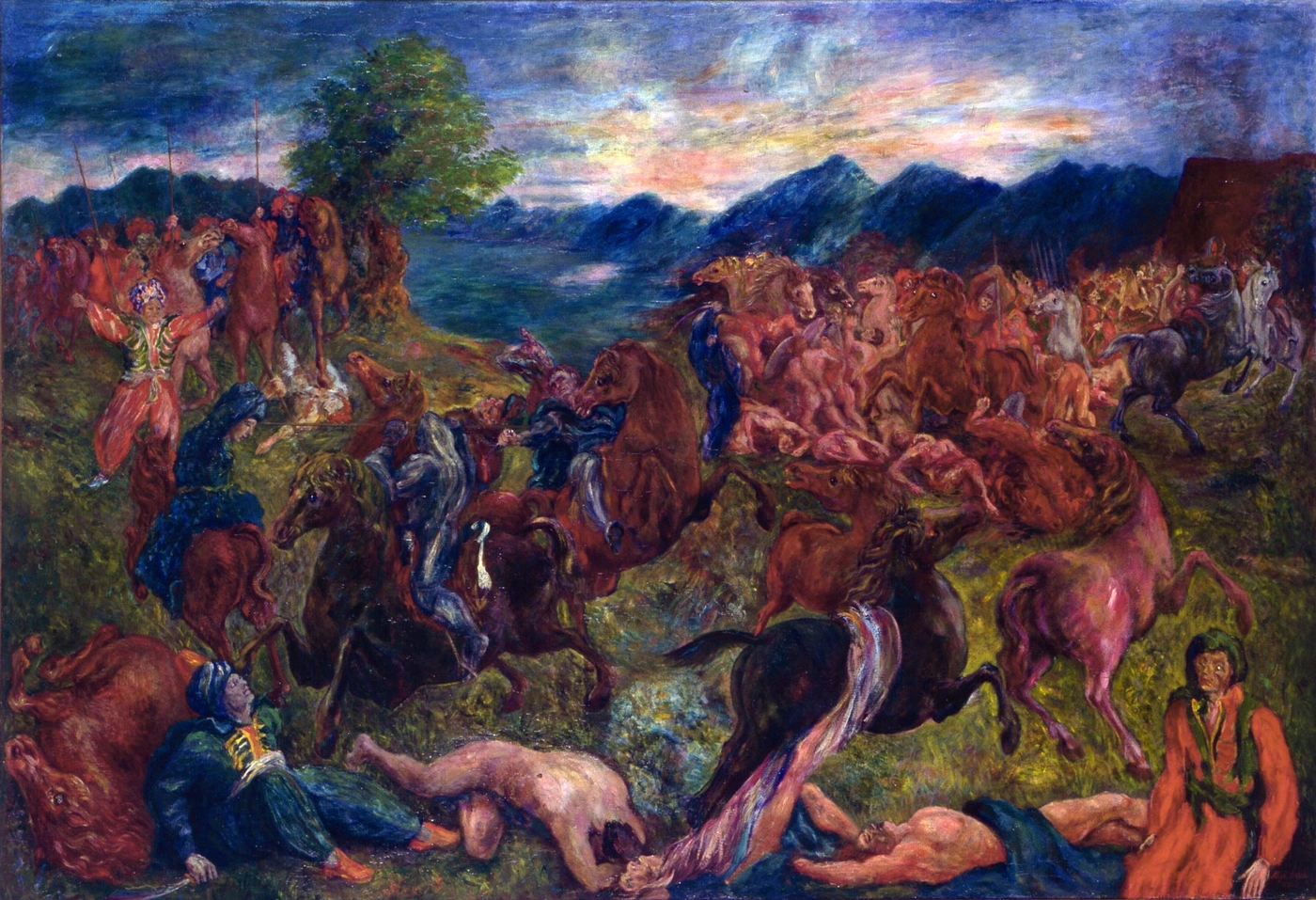 Sortita di cavalieri veneti a Famagosta