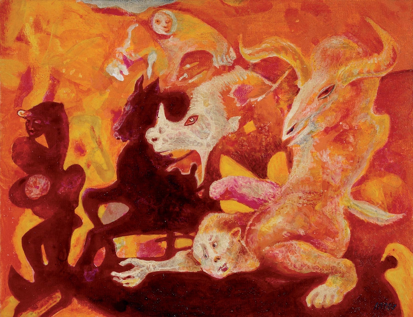 El cabron y el rinoceronte blanco. Que suerte