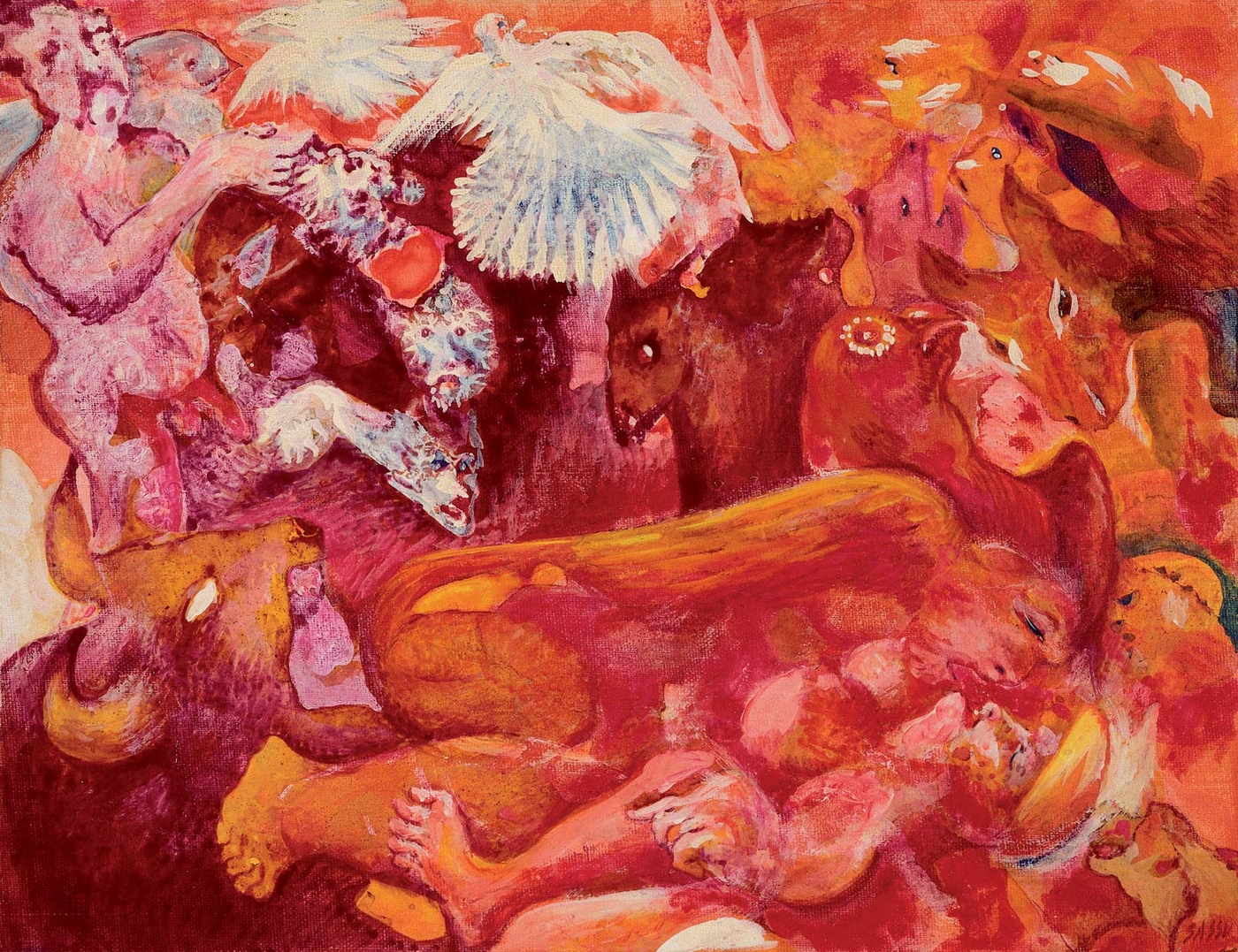 Mira la paloma, el burro y el amor