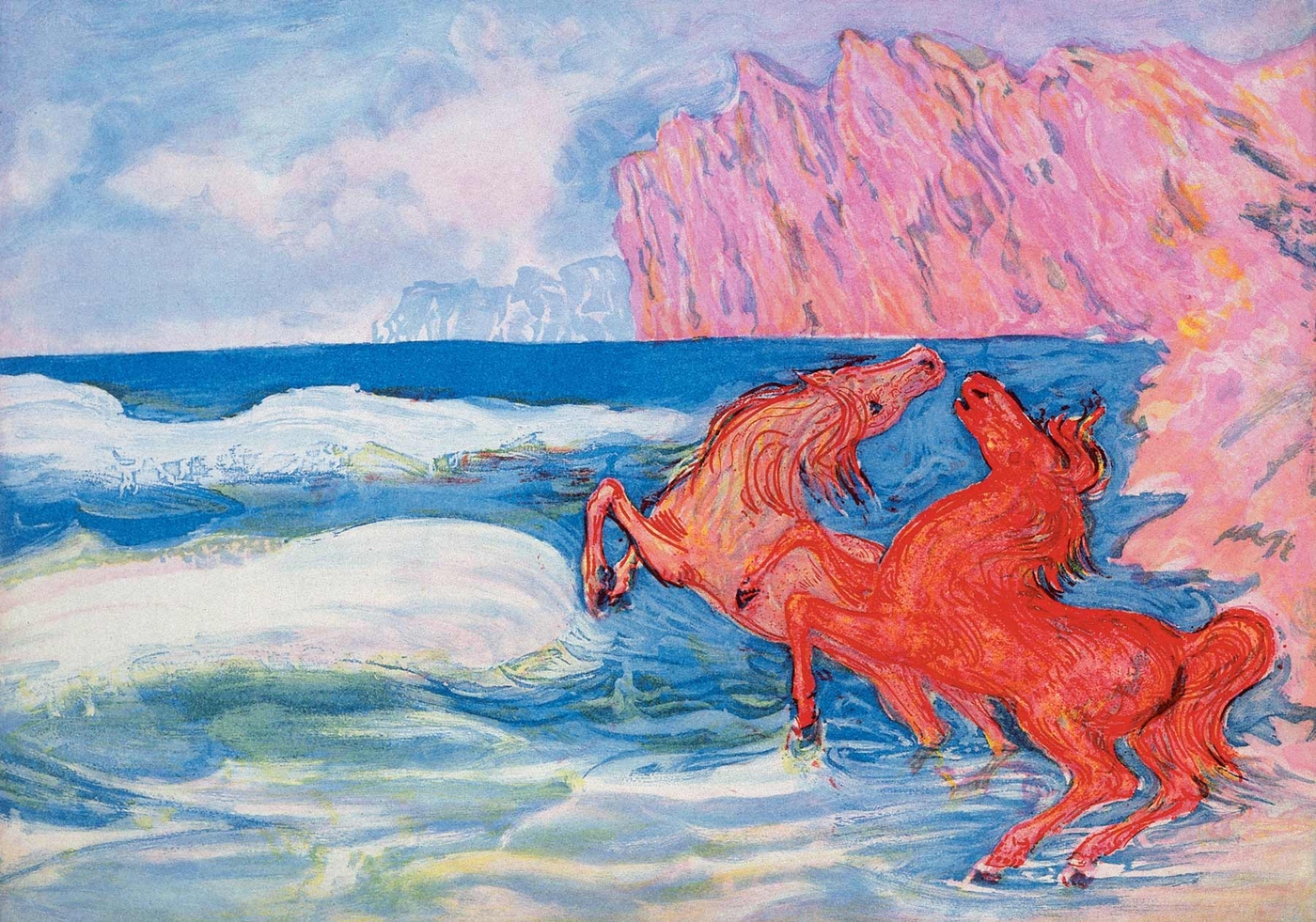 Cavalli a Cala Barca