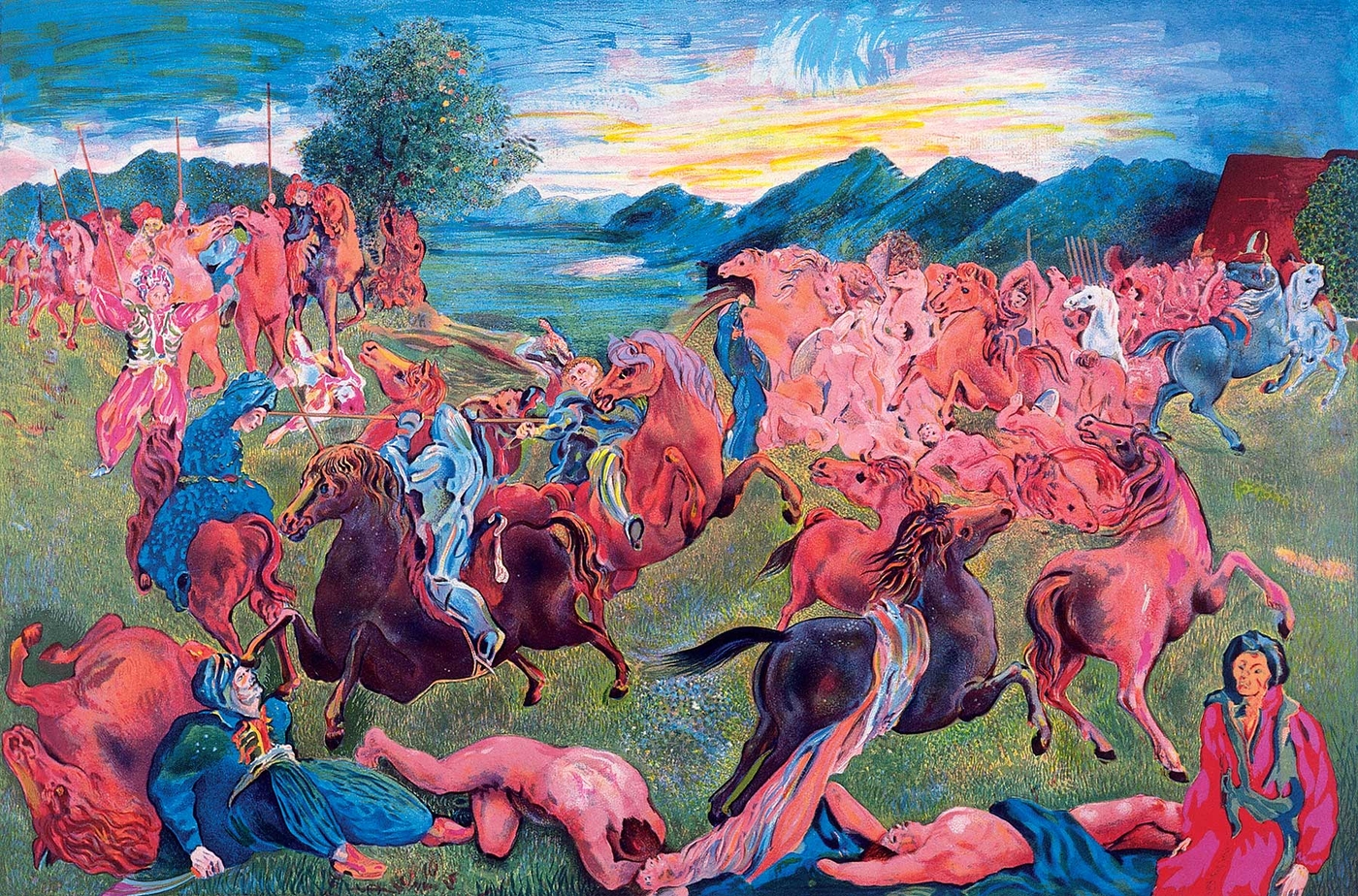 Sortita di cavalieri veneti a Famagosta