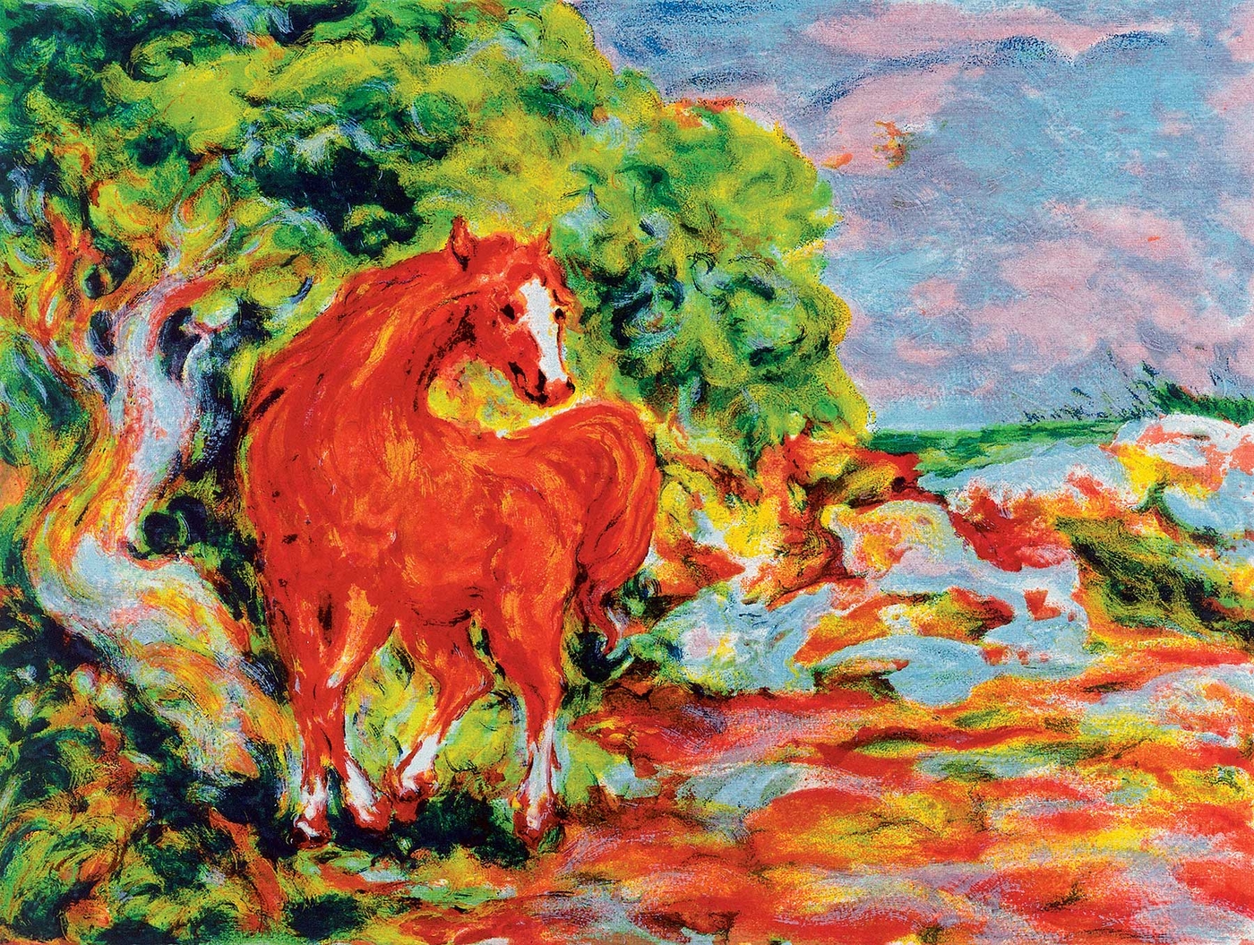 Il cavallo rosso
