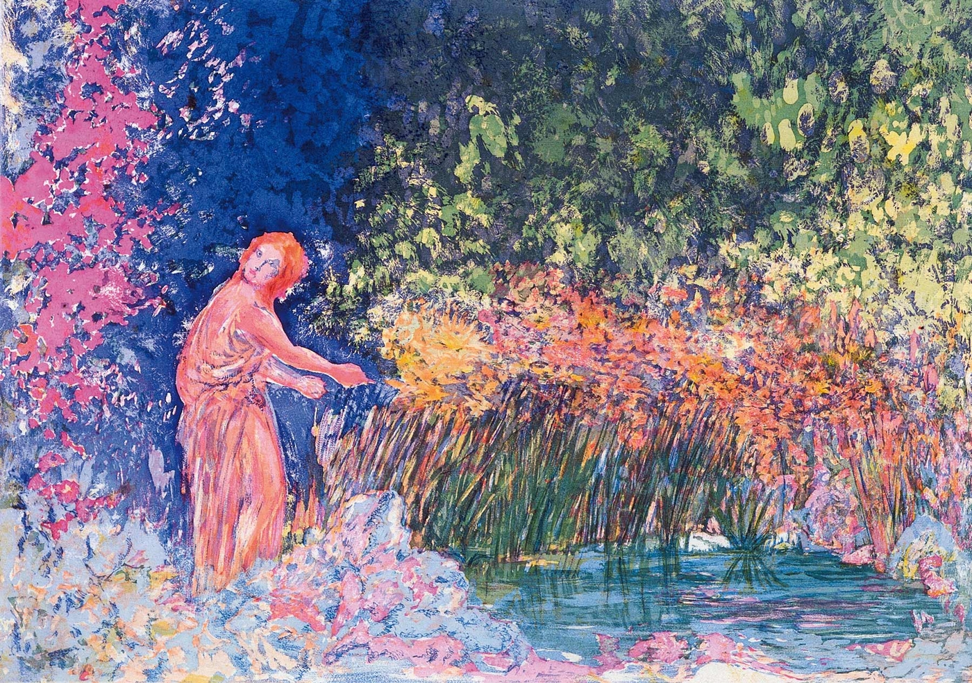 Los papiros del estanque